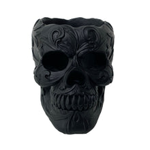 Load image into Gallery viewer, SKULL PEN or MAKE UP BRUSH HOLDER