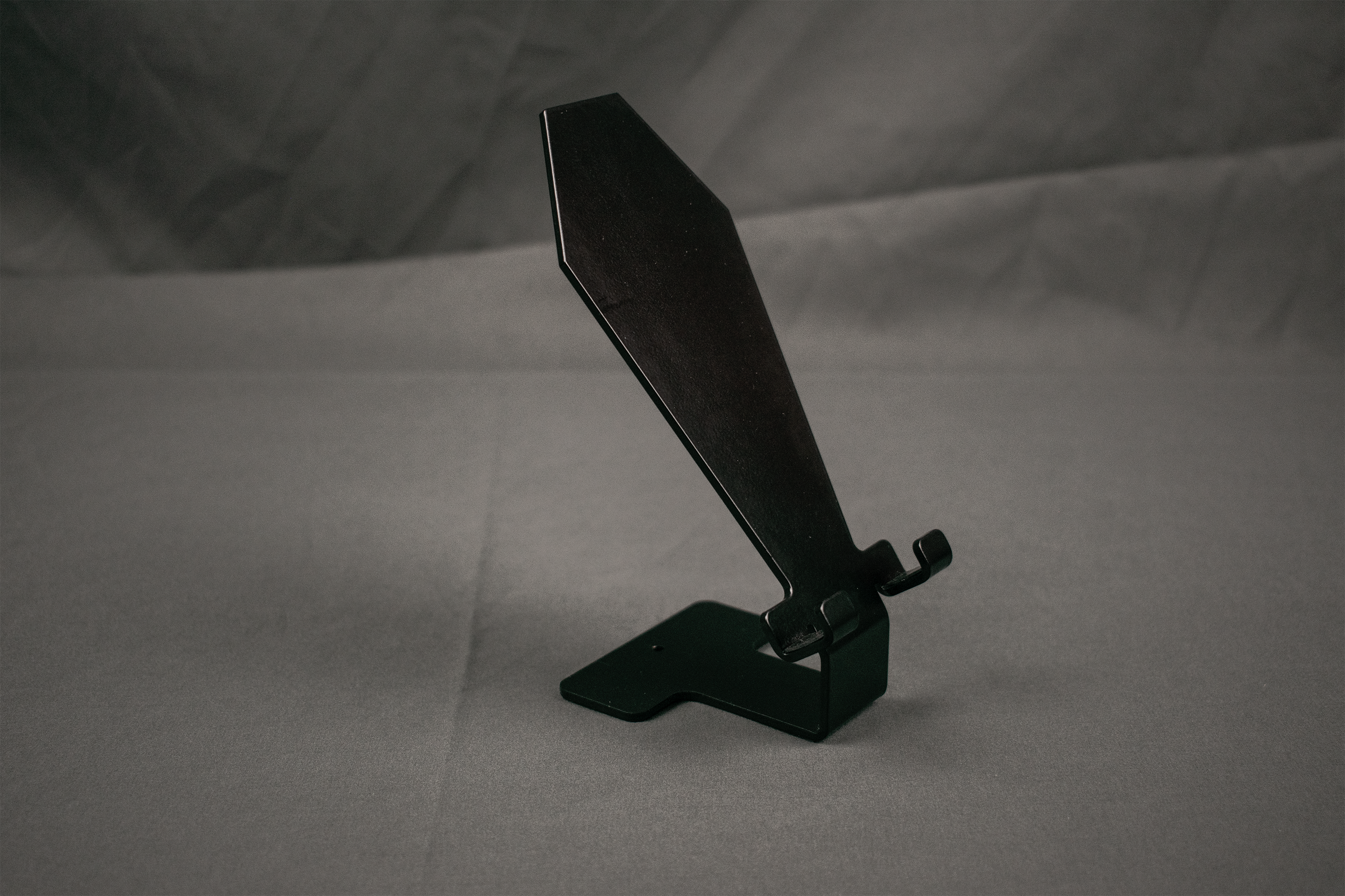 Coffin Cell Phone Stand - Gothic Decor for Office Desk