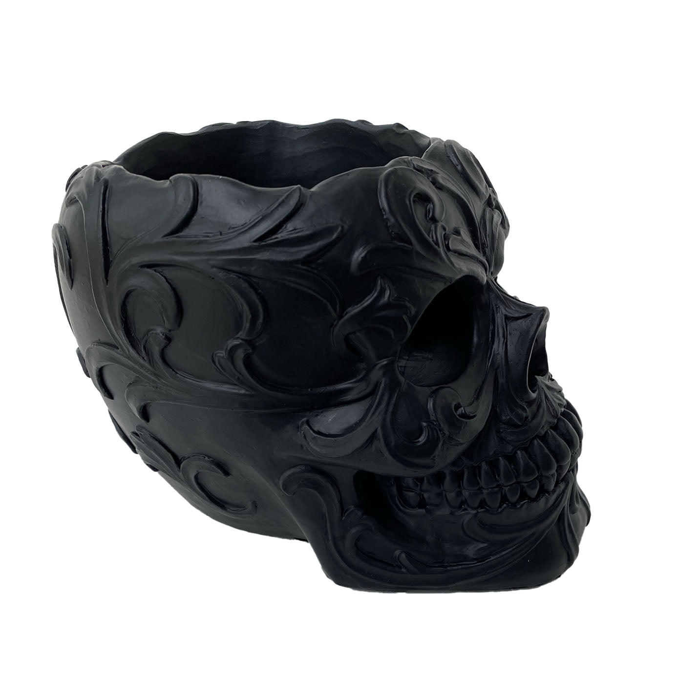 SKULL PEN or MAKE UP BRUSH HOLDER