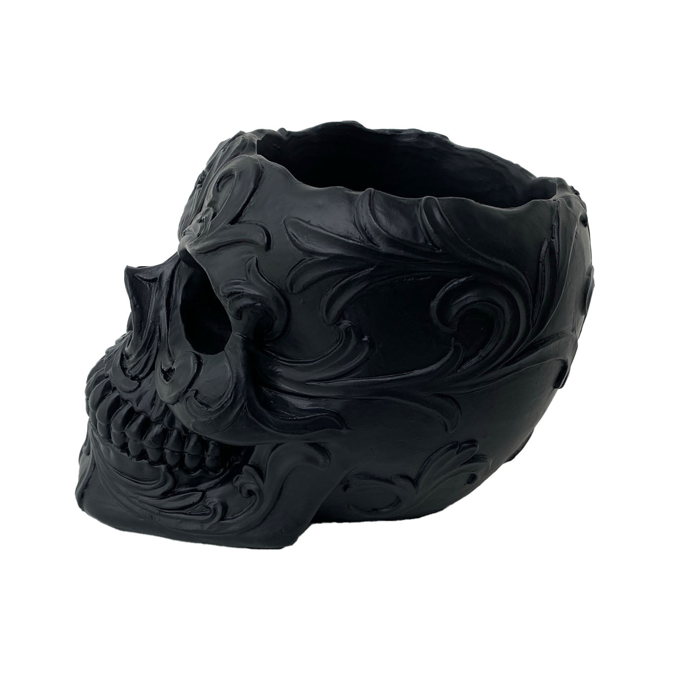 SKULL PEN or MAKE UP BRUSH HOLDER